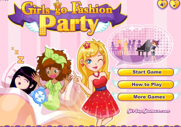 GIRLS GO FASHION PARTY